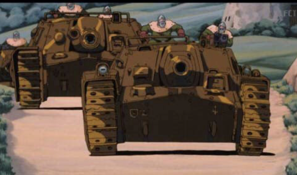 【風の谷のナウシカ】トルメキア軍の戦車や自走砲のモデルについて解説！